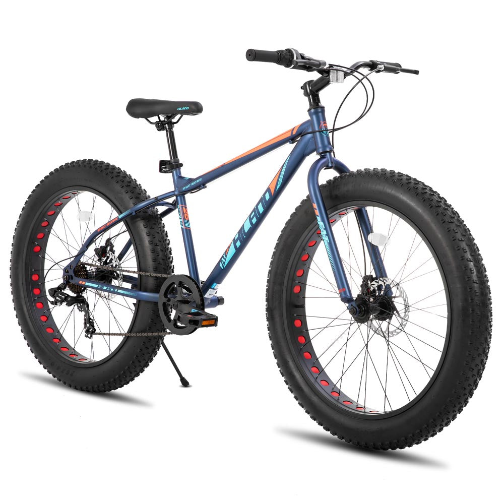 HILAND Roon 24 26 Inch Kids' Bicycles Fat Tire Mountain Bike for Boys and Girls