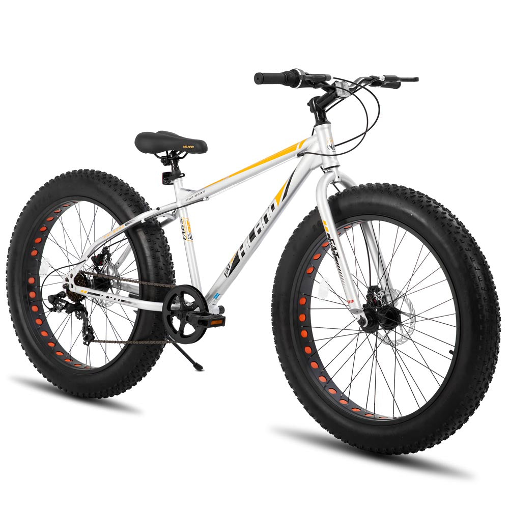 HILAND Roon 24 26 Inch Kids' Bicycles Fat Tire Mountain Bike for Boys and Girls