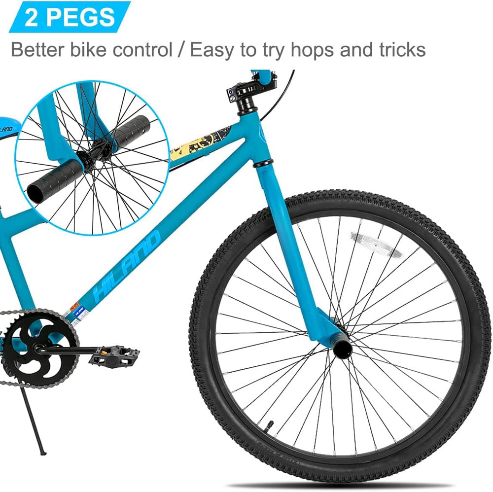 HILAND Redeem 2.0+ | 24 26 inch BMX Bike for Teen Bike and Adult Bikes Multiple Colors