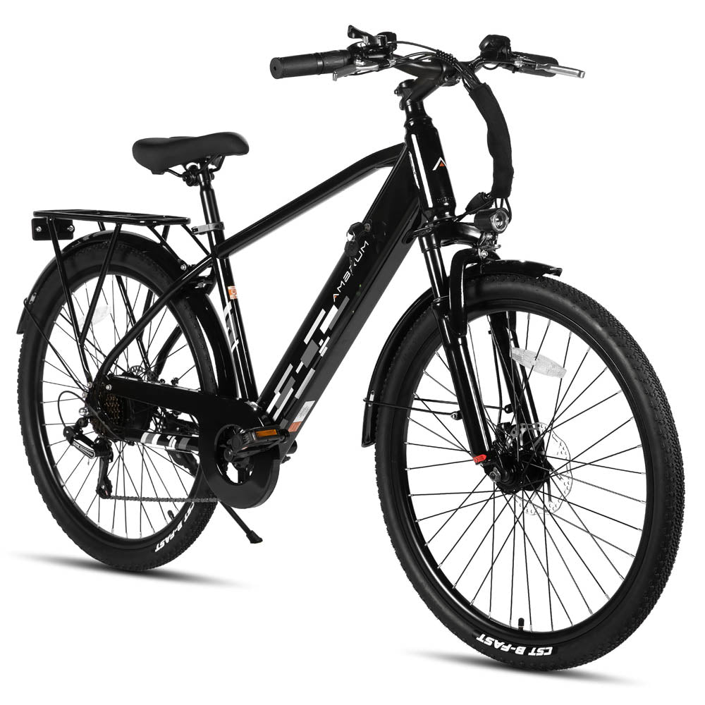 HILAND Rhythm 26" Electric Bike City Commuter E-Bike with 500W Motor 36V 10.4AH Battery