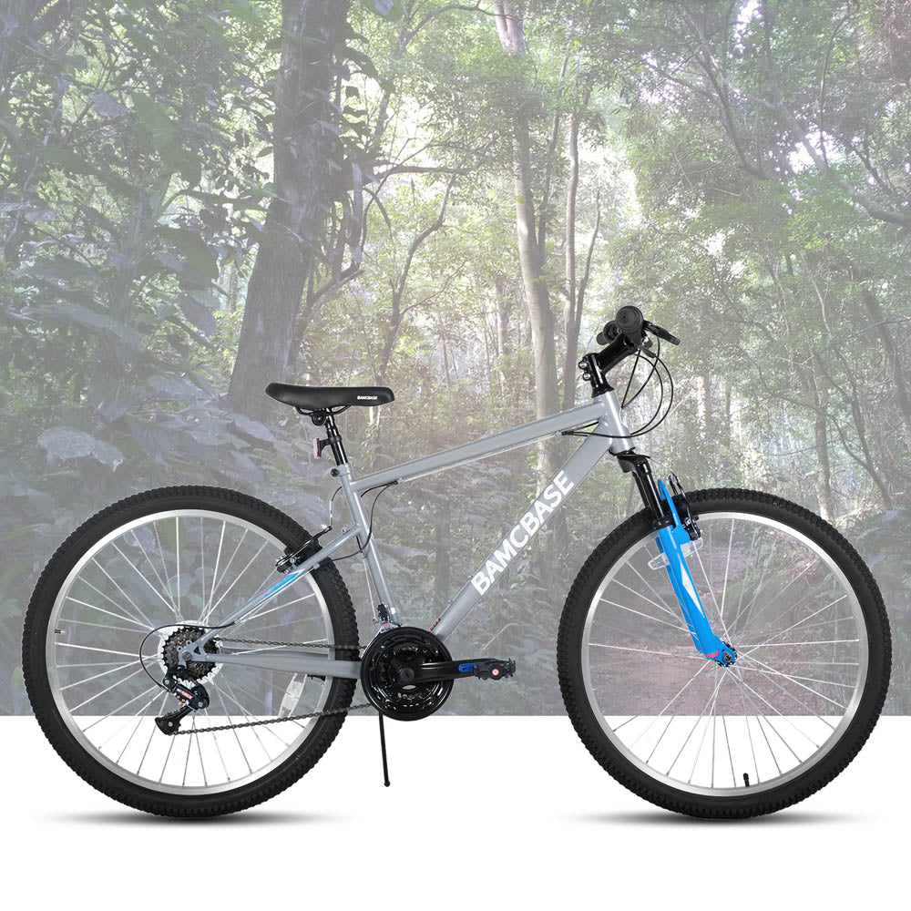 HILAND Agave 26 27.5 Inch Mountain Bike Mens Womens MTB with 18 Speeds