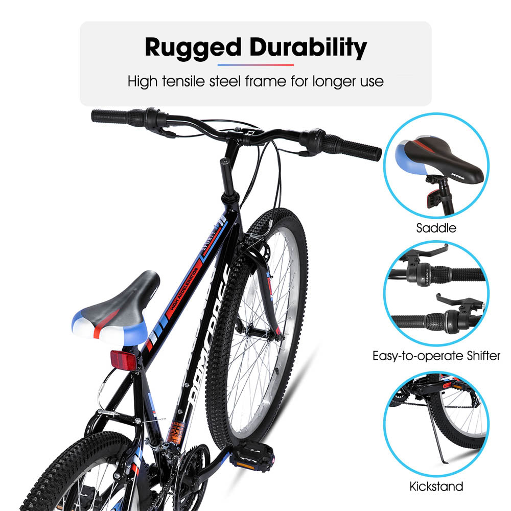 HILAND Sprague 24 26 inch Mountain Bike Sport Cycling MTB Bicycle for Teenager&Adult