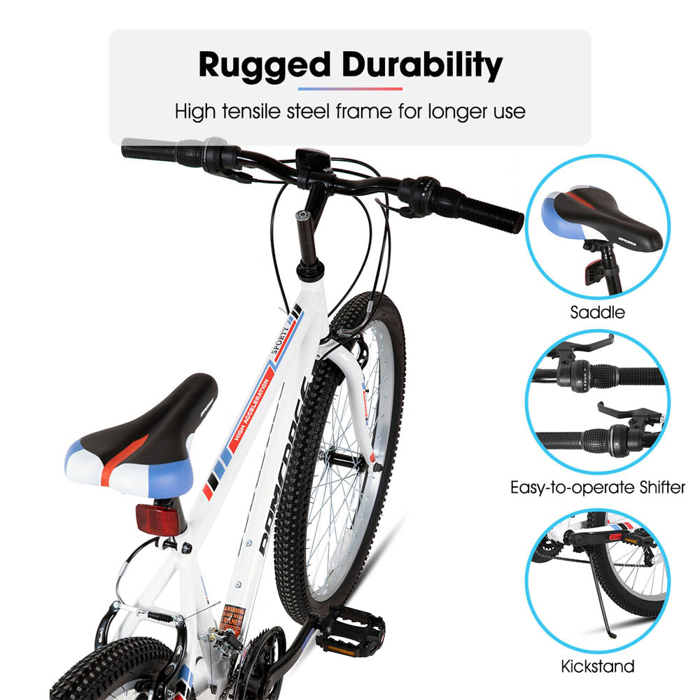 HILAND Sprague 24 26 inch Mountain Bike Sport Cycling MTB Bicycle for Teenager&Adult