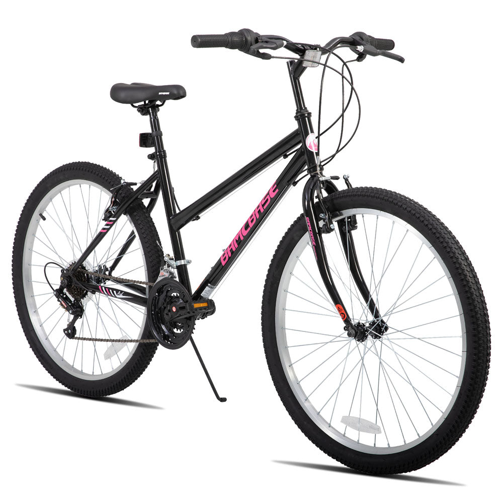HILAND Lavender | Bamcbase MTB 24 26 Inch 18 Speeds Hybrid Commuter Bicycle