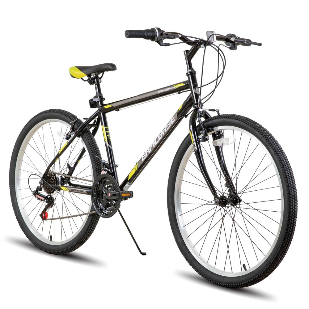 HILAND Sprague 24 26 inch Mountain Bike for Men Women 21 Speeds Sport Cycling