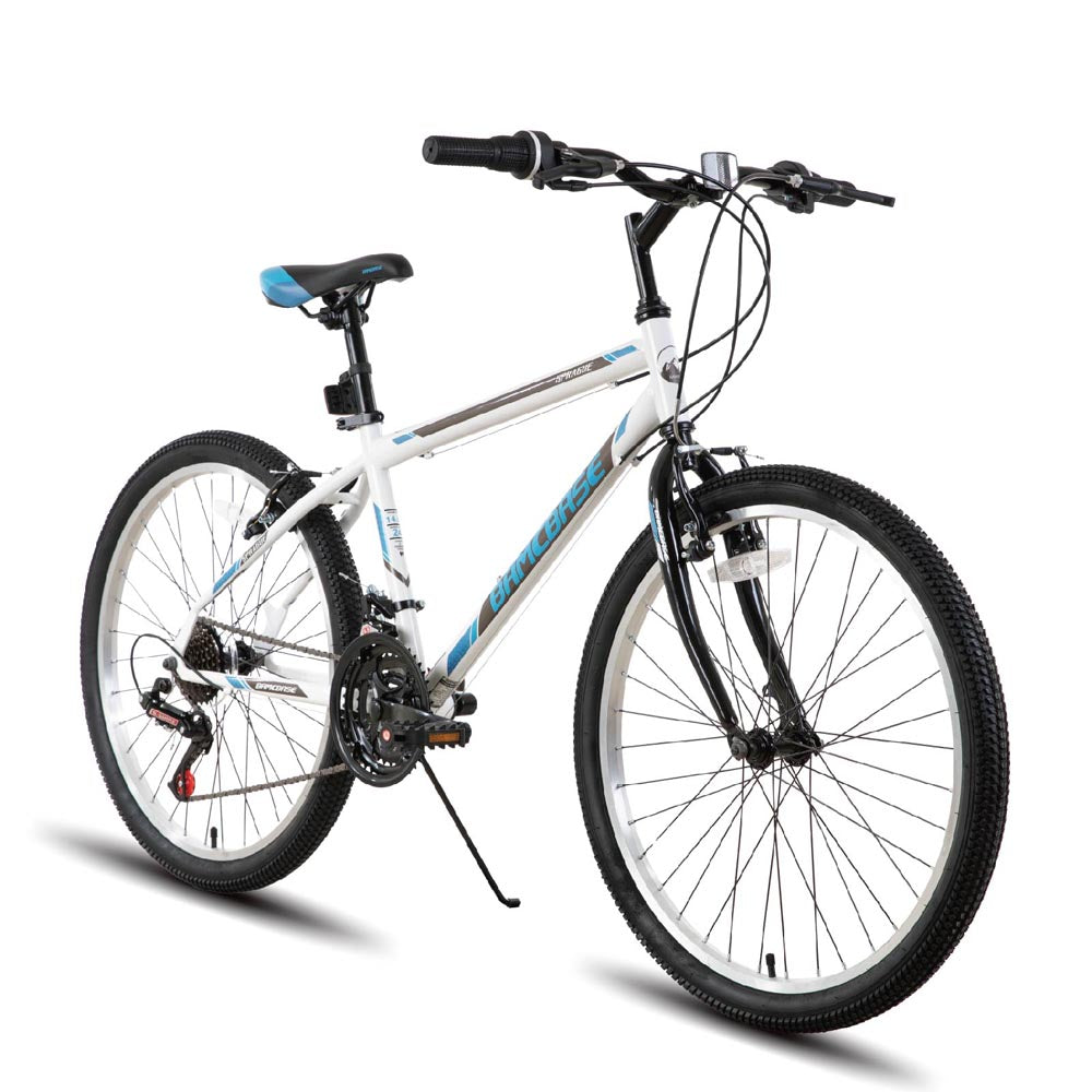 HILAND Sprague 24 26 inch Mountain Bike for Men Women 21 Speeds Sport Cycling