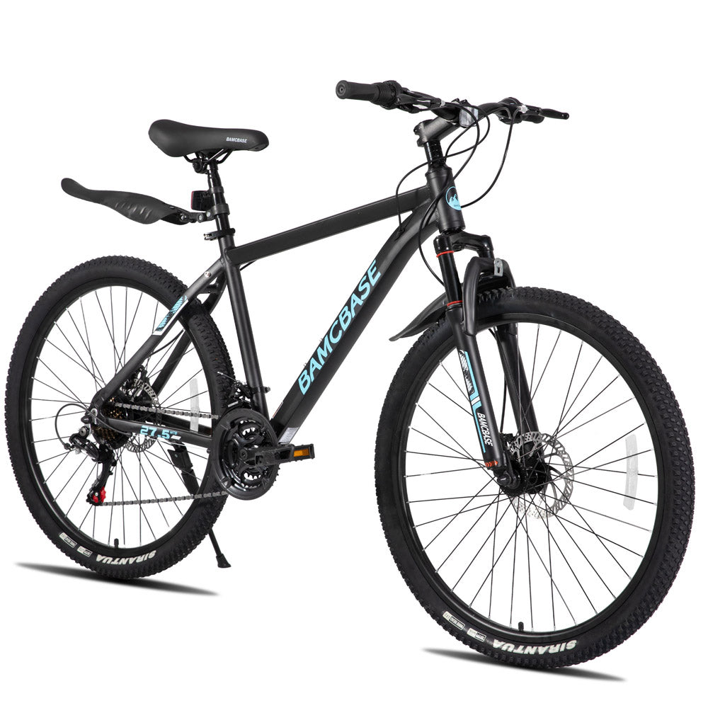 HILAND Sedona 26 27.5 Inch Mountain Bike Mens and Womens Aluminum Frame MTB with 21 Speeds Dis Brake for Adults
