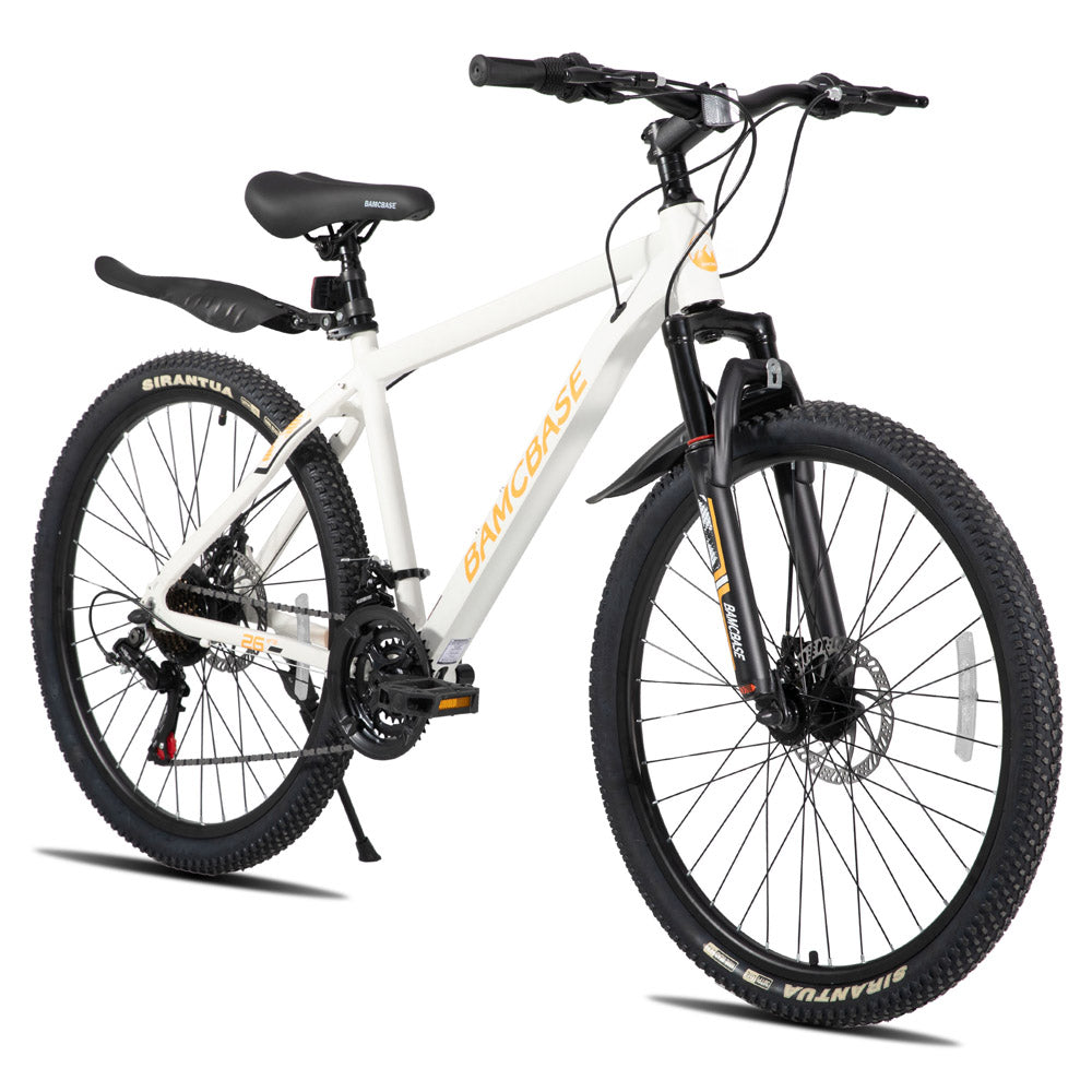 HILAND Sedona 26 27.5 Inch Mountain Bike Mens and Womens Aluminum Frame MTB with 21 Speeds Dis Brake for Adults