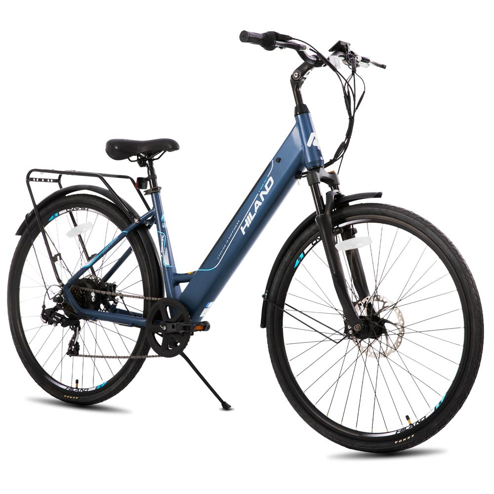 HILAND Secret Electric Commuter Bike 700C 350W Men Women EBike with Throttle