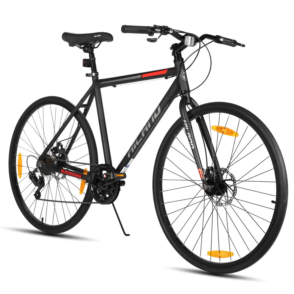HILAND Clifford 2.0 | 700C Aluminium Frame Road Bike with Double Disc Brakes