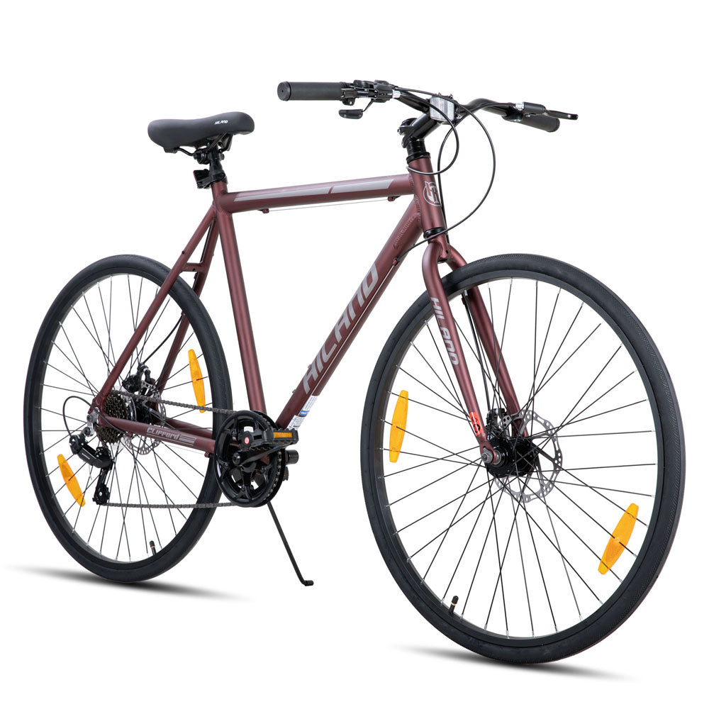 HILAND Clifford 2.0 | 700C Aluminium Frame Road Bike with Double Disc Brakes