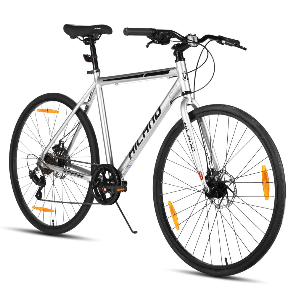 HILAND Clifford 2.0 | 700C Aluminium Frame Road Bike with Double Disc Brakes