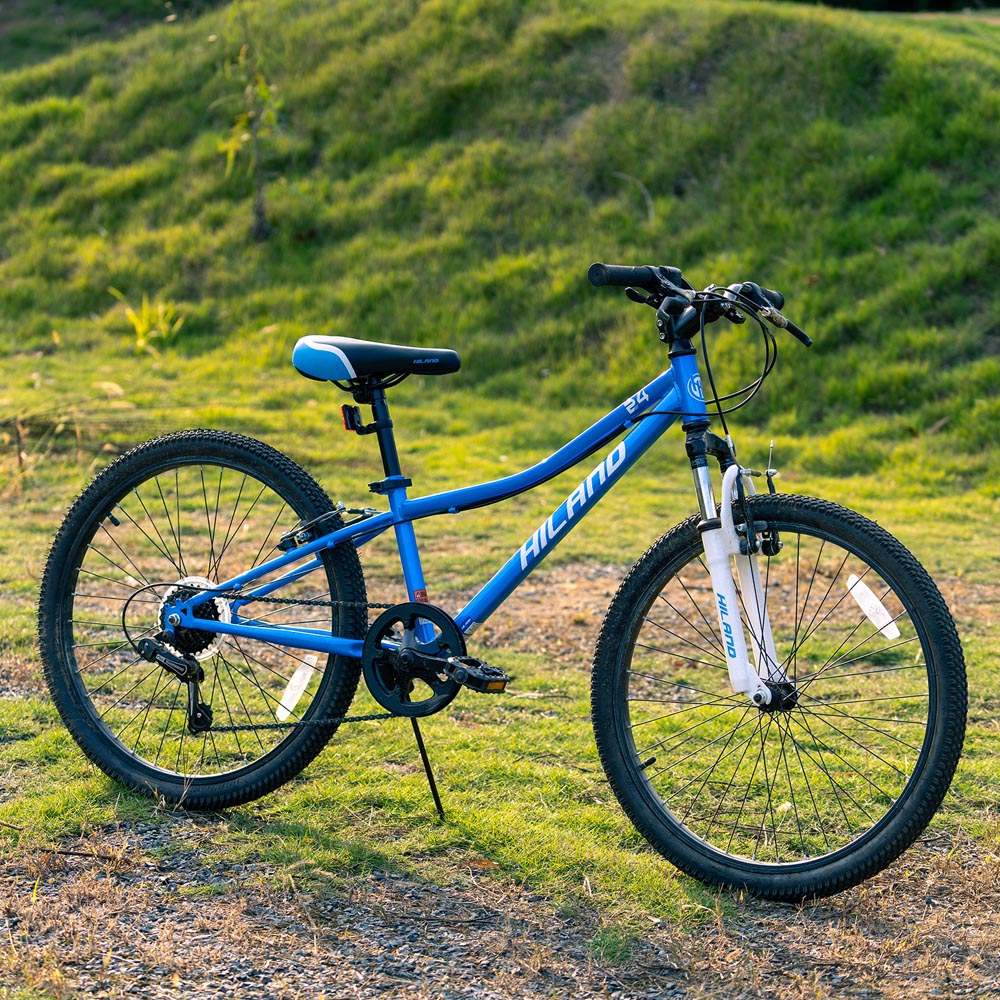 HILAND Climber 24 Inch Mountain Bike for Kids Age 5 + Year Old