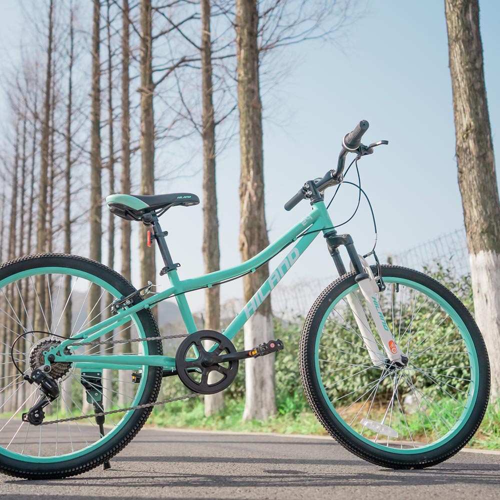 HILAND Climber 24 Inch Mountain Bike for Kids Age 5 + Year Old