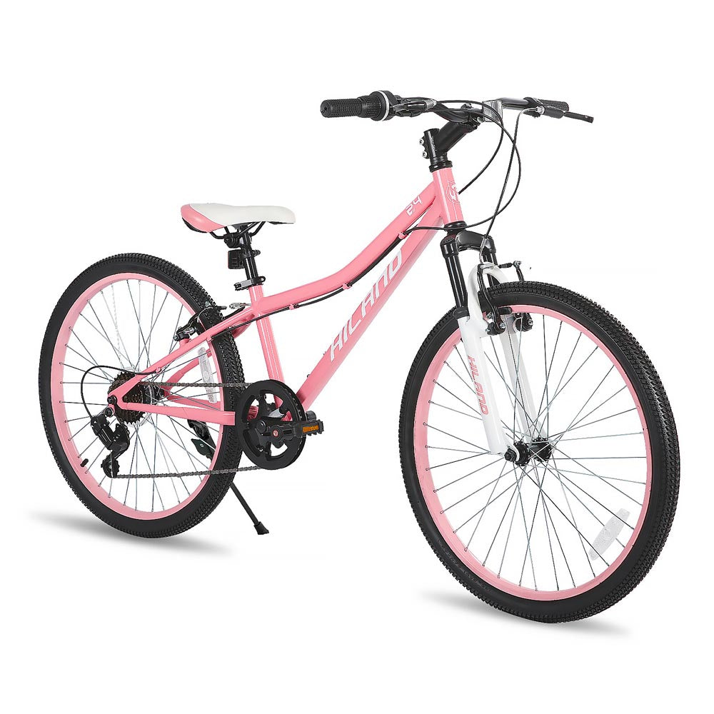 HILAND Climber 24 Inch Mountain Bike for Kids Age 5 + Year Old