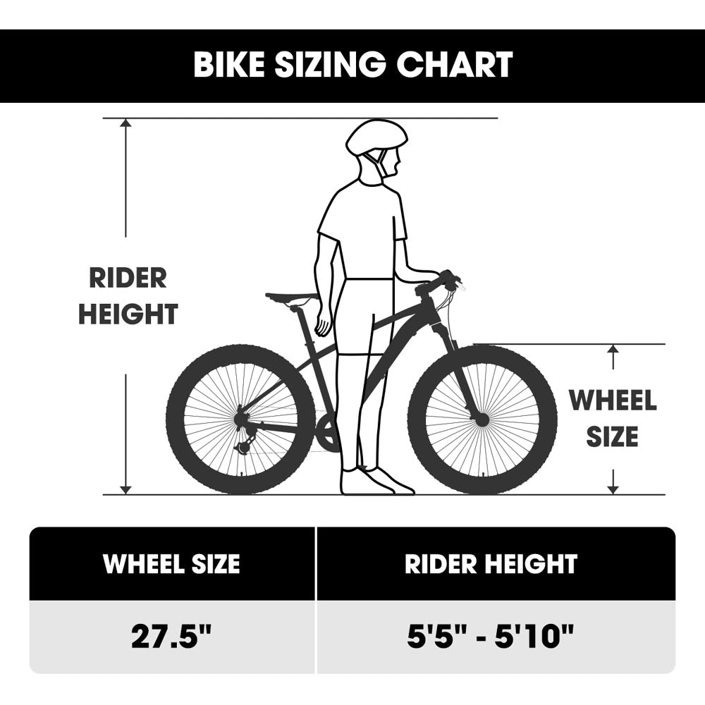 HILAND Slycan 27.5 inch Mountain Bike 21 Speeds Aluminum Frame Hydraulic Disc-Brake