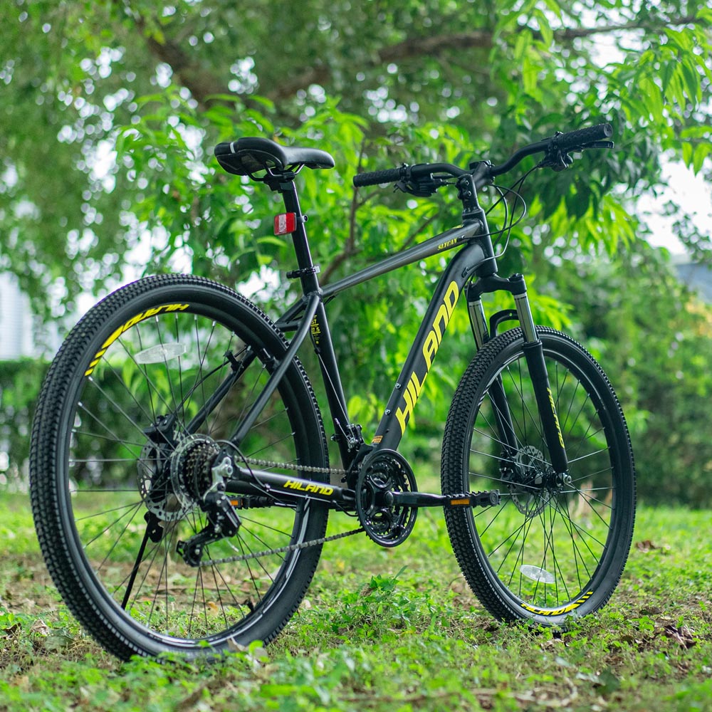 HILAND Slycan 27.5 inch Mountain Bike 21 Speeds Aluminum Frame Hydraulic Disc-Brake