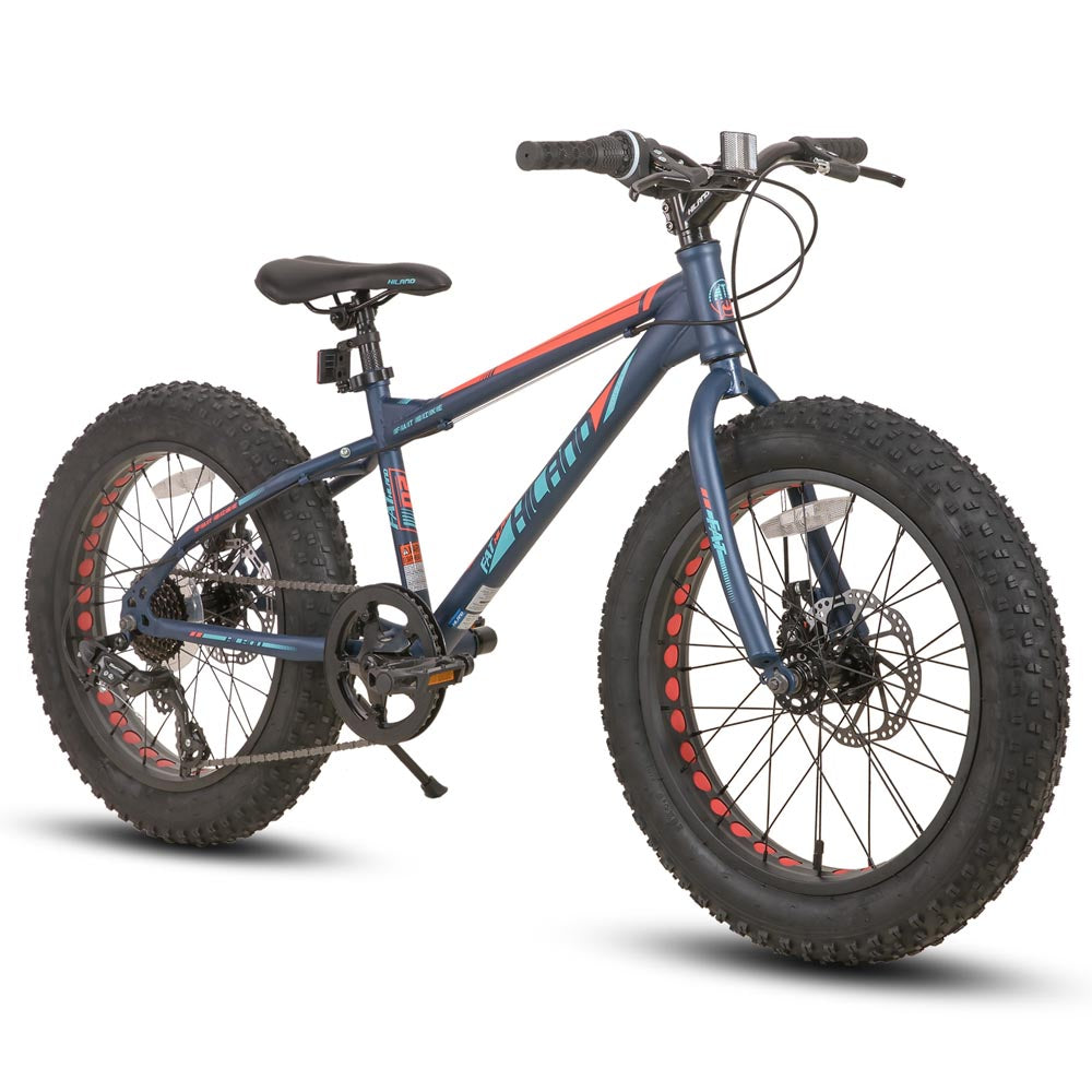 HILAND Roon 20 Inch Kids' Bicycles Fat Tire Mountain Bike for Boys and Girls