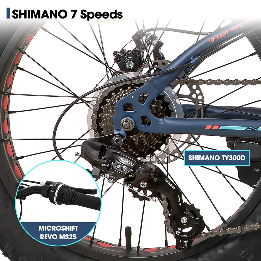 HILAND Roon 20 Inch Kids' Bicycles Fat Tire Mountain Bike for Boys and Girls