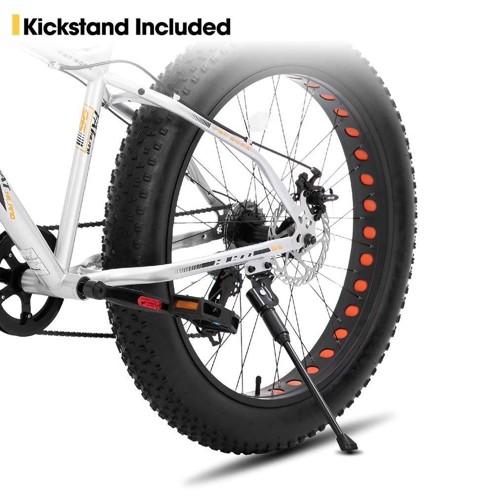 HILAND Roon 24 26 Inch Kids' Bicycles Fat Tire Mountain Bike for Boys and Girls