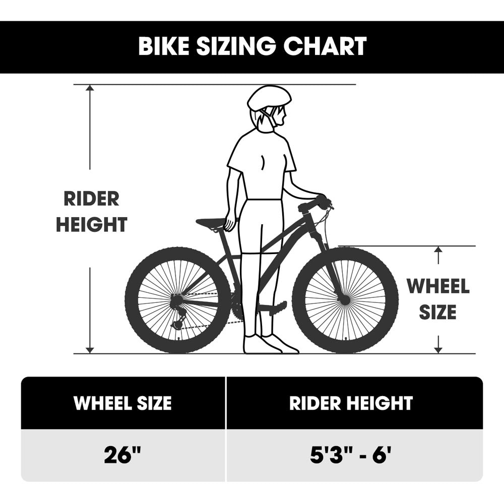 HILAND Gamille 3.0 | 26 Inch Womens Mountain Bike with Step-Through Frame, 21 Speeds MTB