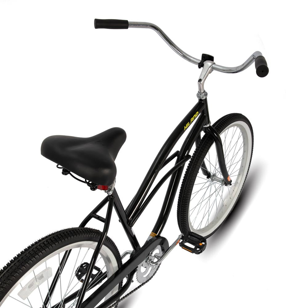 HILAND Jade 24 26 Inch Womens Beach Cruiser Bike with Rear Coaster Brake