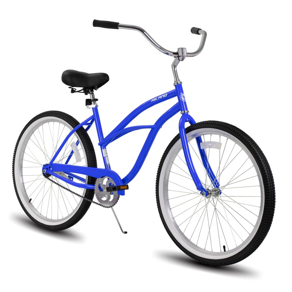 HILAND Jade 24 26 Inch Womens Beach Cruiser Bike with Rear Coaster Brake