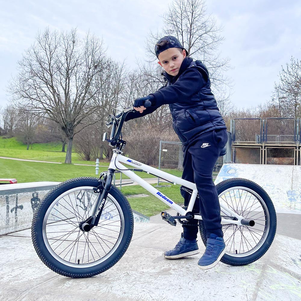 HILAND Redeem 1.0 | 20 inch Freestyle Kids BMX Bike with 360 Degree Gyro & 4 Pegs