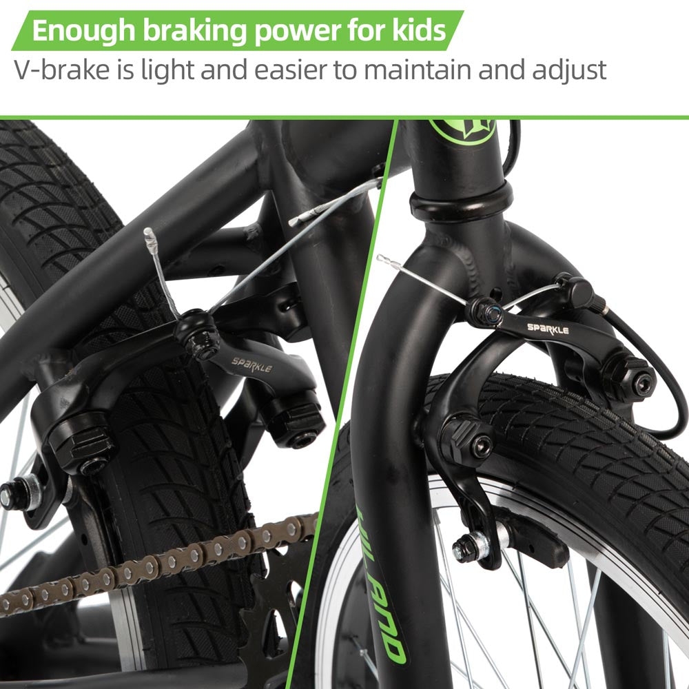 HILAND Redeem 1.0 | 20 inch Freestyle Kids BMX Bike with 360 Degree Gyro & 4 Pegs