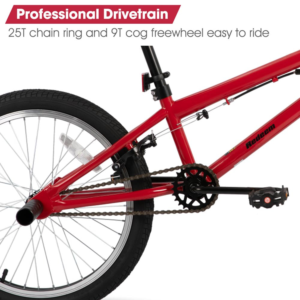 HILAND Redeem 1.0 | 20 inch Freestyle Kids BMX Bike with 360 Degree Gyro & 4 Pegs