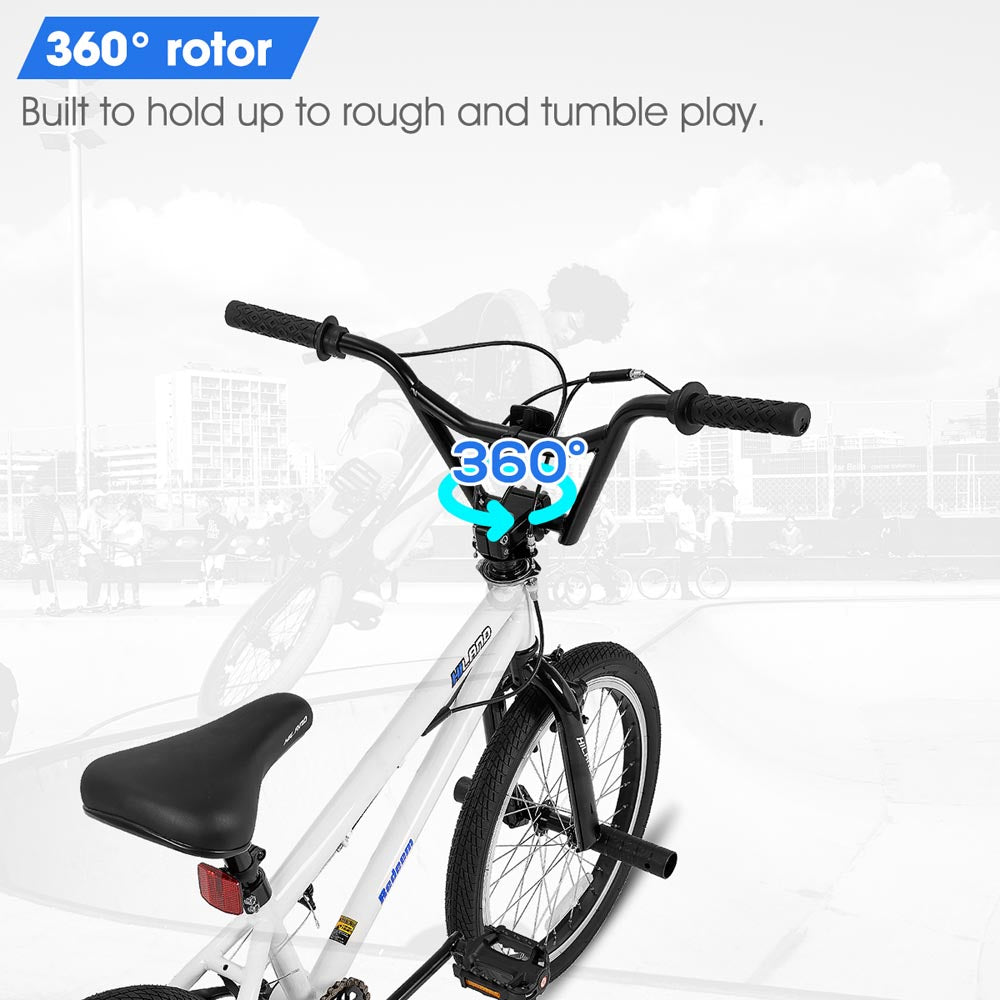 HILAND Redeem 1.0 | 20 inch Freestyle Kids BMX Bike with 360 Degree Gyro & 4 Pegs