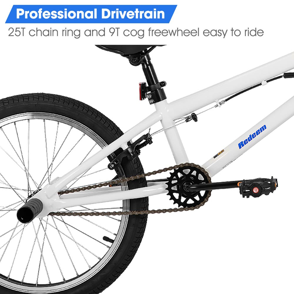 HILAND Redeem 1.0 | 20 inch Freestyle Kids BMX Bike with 360 Degree Gyro & 4 Pegs