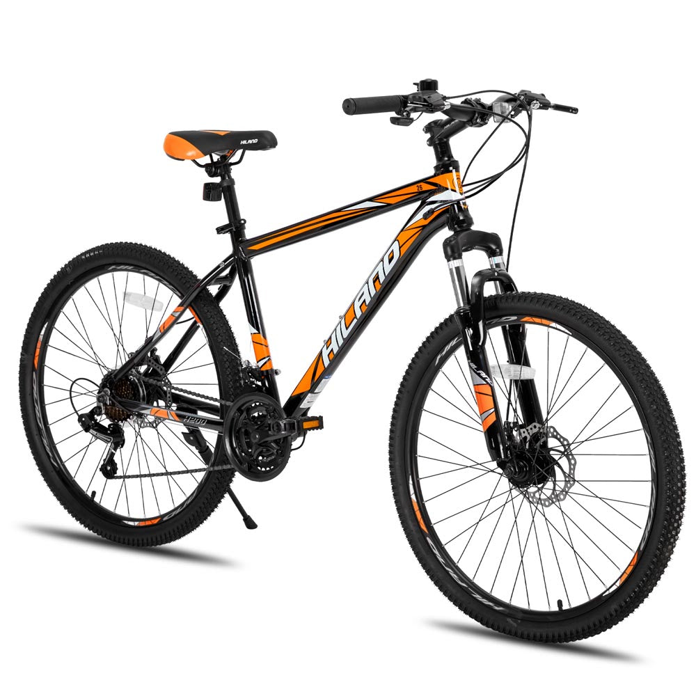 HILAND H200 | 26 Inch Mountain Bike 21 Speeds Drivetrain Aluminum Frame Disc-Brake