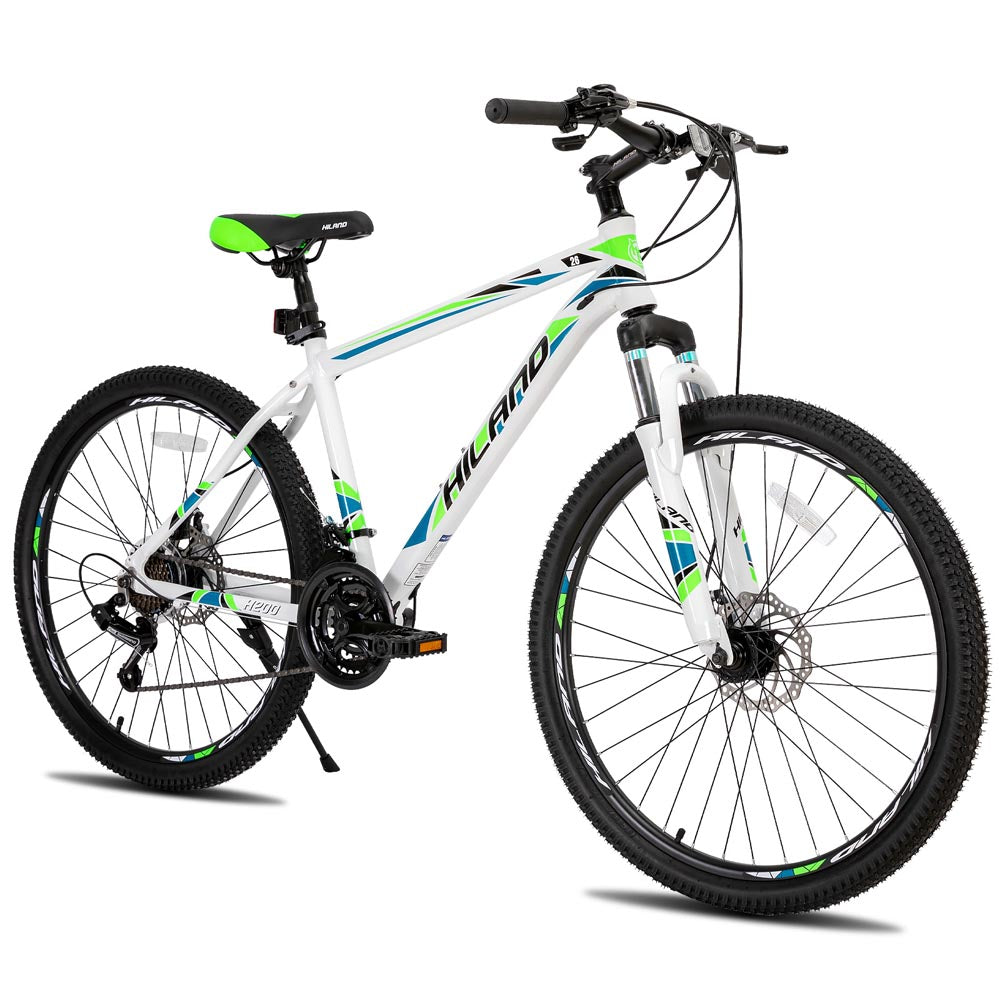 HILAND H200 | 26 Inch Mountain Bike 21 Speeds Drivetrain Aluminum Frame Disc-Brake