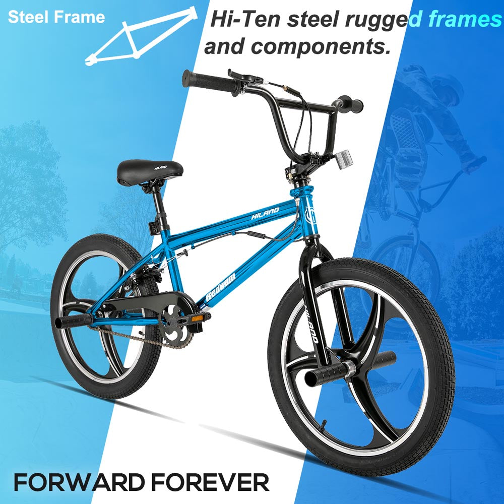 HILAND Redeem 3.0 | 20 Inch 3&5 Spoke Kids BMX Bike for Boys Girls Ages 5-12 Year Old