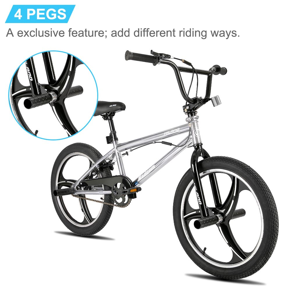 HILAND Redeem 3.0 | 20 Inch 3&5 Spoke Kids BMX Bike for Boys Girls Ages 5-12 Year Old