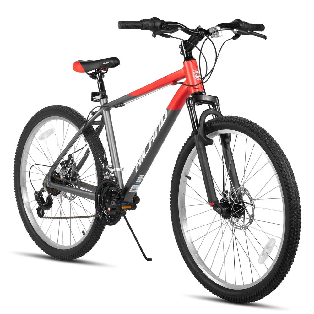 HILAND H200 | 26 27.5 inch Mountain Bike 18 Speeds , Suspension Fork, Aluminum Frame Disc-Brake for Men Women