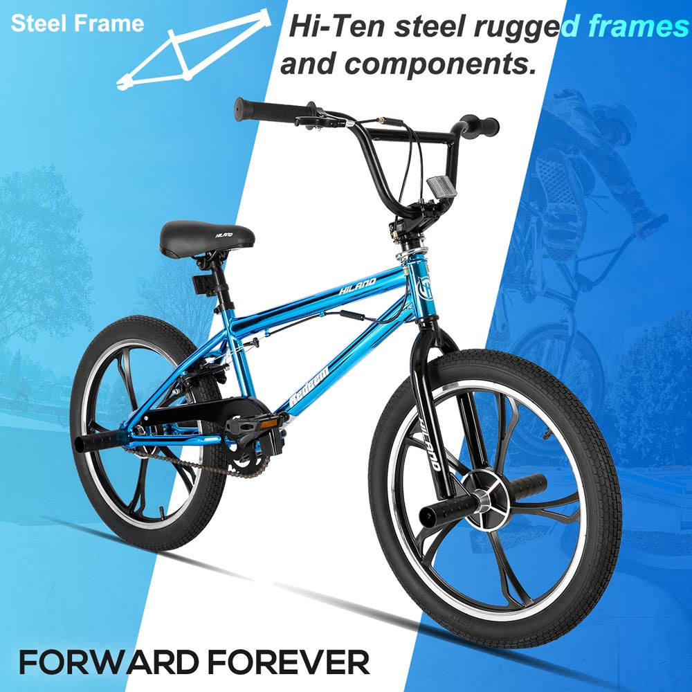 HILAND Redeem 3.0 | 20 Inch 3&5 Spoke Kids BMX Bike for Boys Girls Ages 5-12 Year Old
