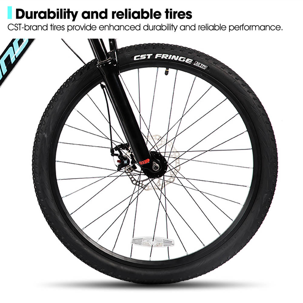 HILAND ZEAL 26 Inch Mens and Womens Mountain Bike 21 Speed Mountain Bicycle
