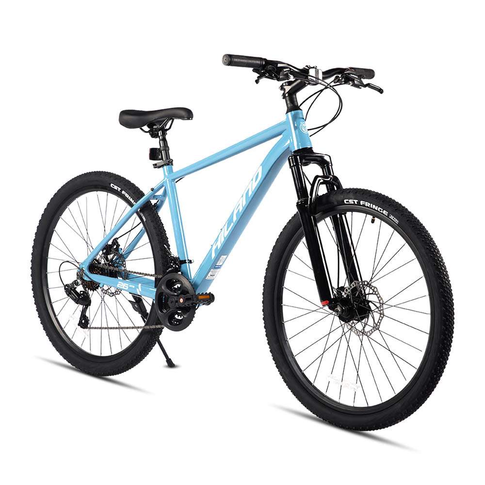 HILAND ZEAL 26 Inch Mens and Womens Mountain Bike 21 Speed Mountain Bicycle
