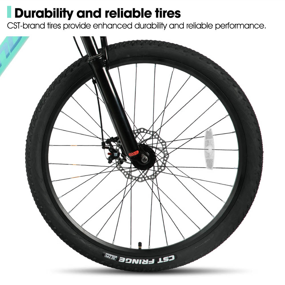 HILAND ZEAL 26 Inch Mens and Womens Mountain Bike 21 Speed Mountain Bicycle
