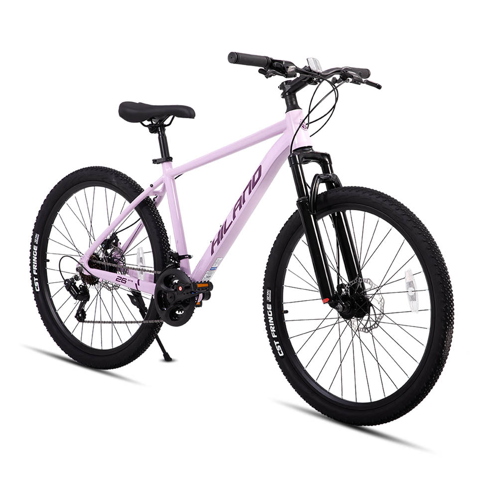 HILAND ZEAL 26 Inch Mens and Womens Mountain Bike 21 Speed Mountain Bicycle