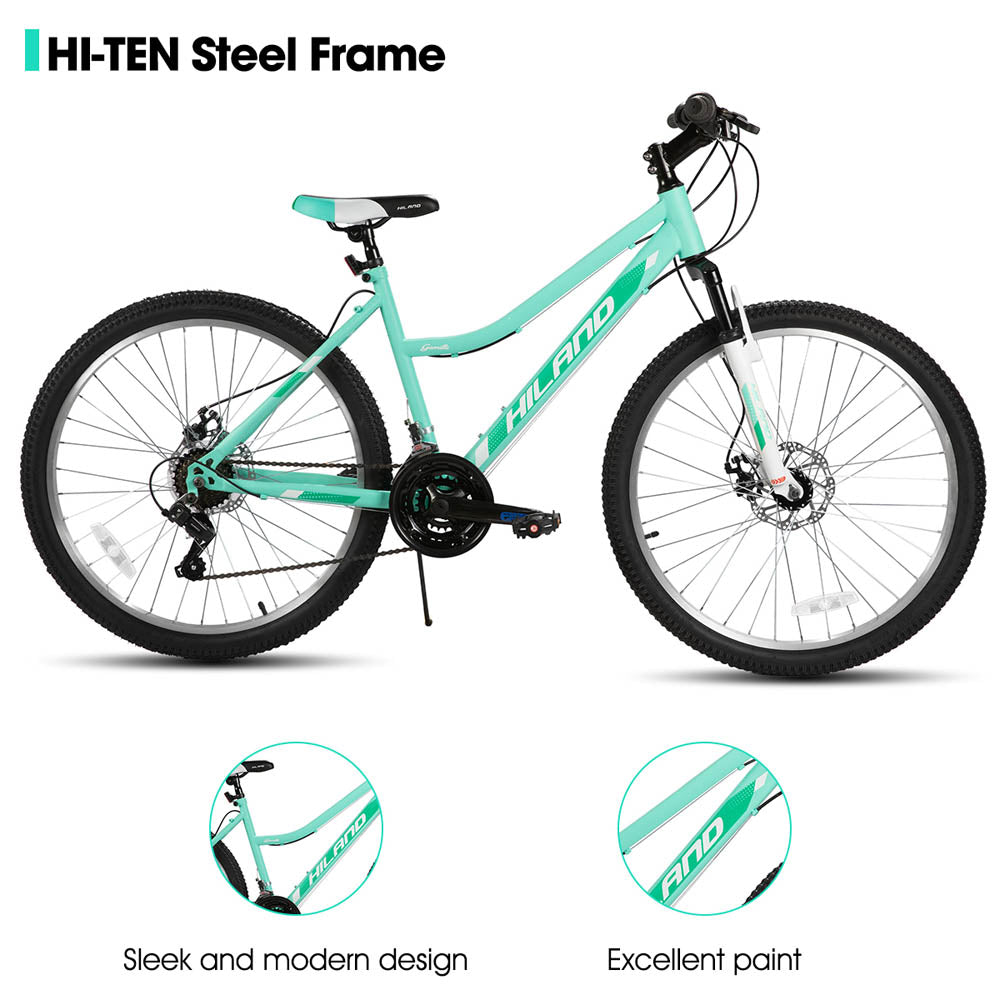 Hiland Gamille 3.0 | 26 Inch Mountain Bike with Step-Through Frame