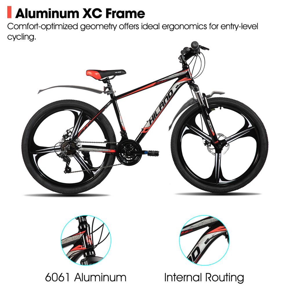 HILAND H200+  26 Inch Mountain Bike | Aluminum Frame+Disc Brake