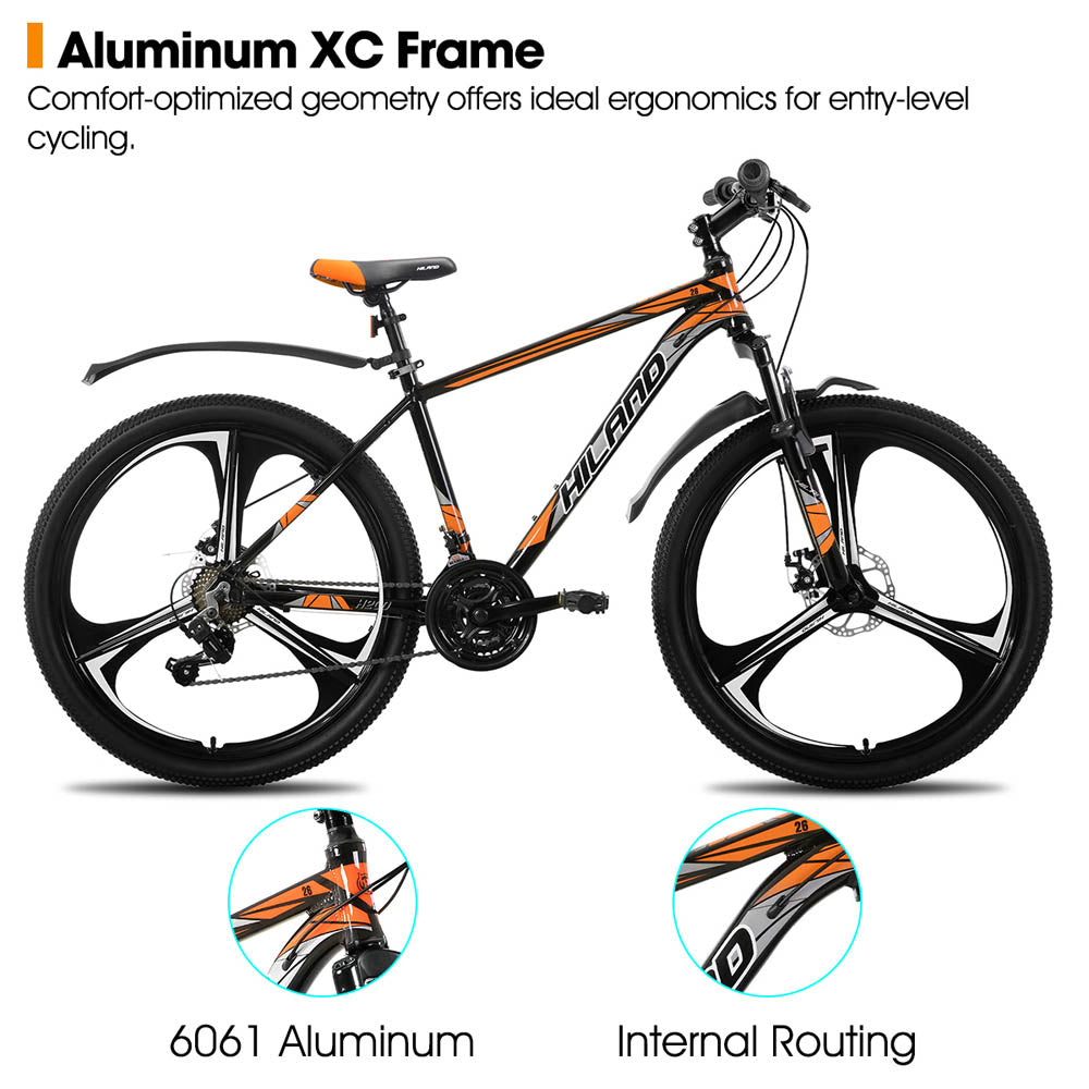 HILAND H200+  26 Inch Mountain Bike | Aluminum Frame+Disc Brake