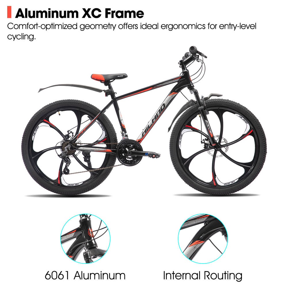 HILAND H200+  26 Inch Mountain Bike | Aluminum Frame+Disc Brake