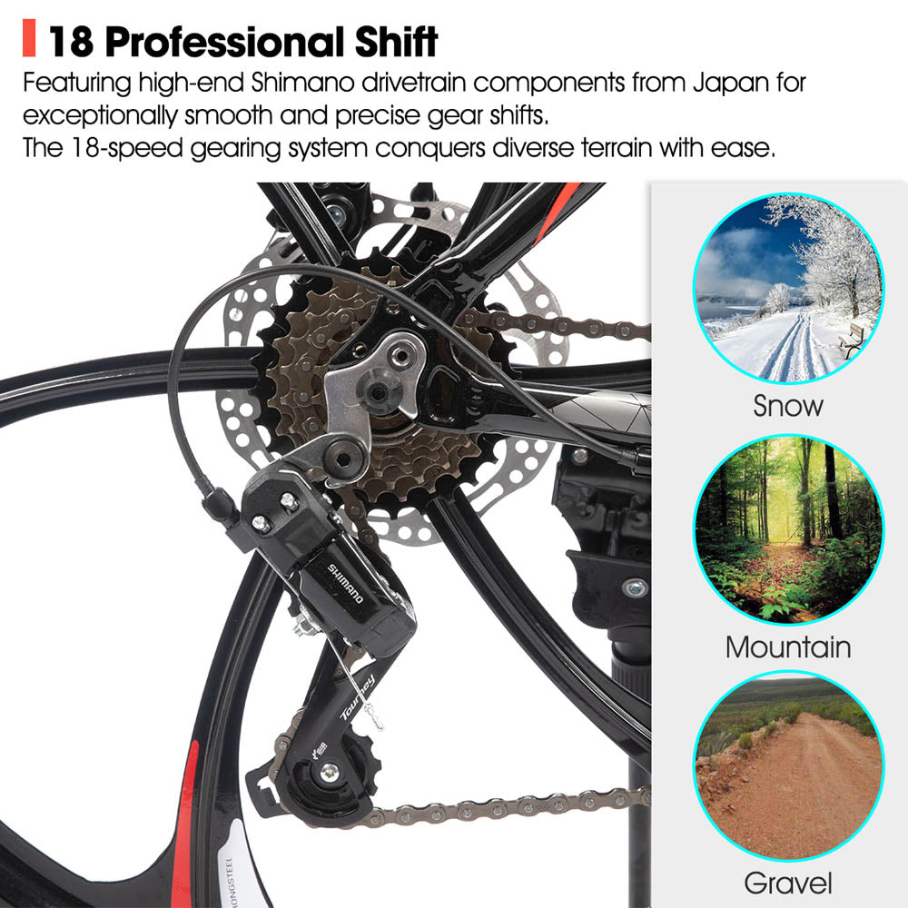 HILAND H200+  26 Inch Mountain Bike | Aluminum Frame+Disc Brake
