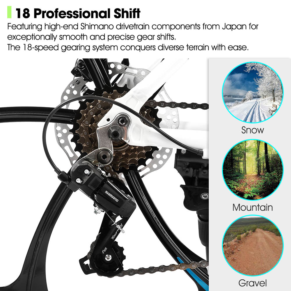 HILAND H200+  26 Inch Mountain Bike | Aluminum Frame+Disc Brake