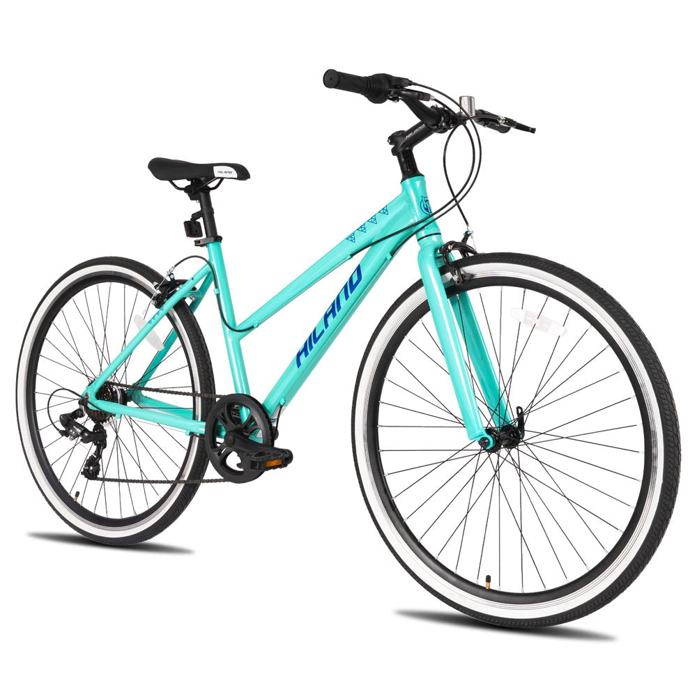 Hiland Flow 700C Wheels Hybrid Bike for Mens and Womens Urban Commuter Bike