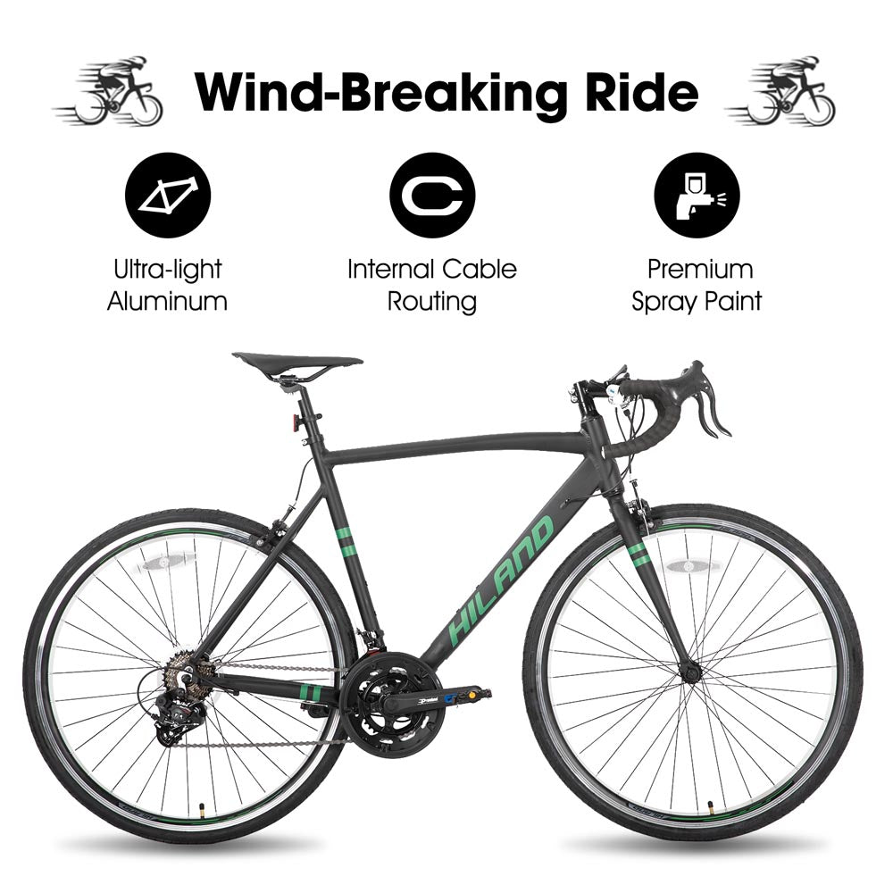HILAND Daring | 700c Road Bike 14 Speed Aluminum Frame Racing Bike
